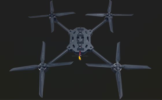 Professional Grade 18-inch FPV Drone with LekDro Carbon Fiber Frame and F405 FC Blheli-S 120AESC 4in1 Stack