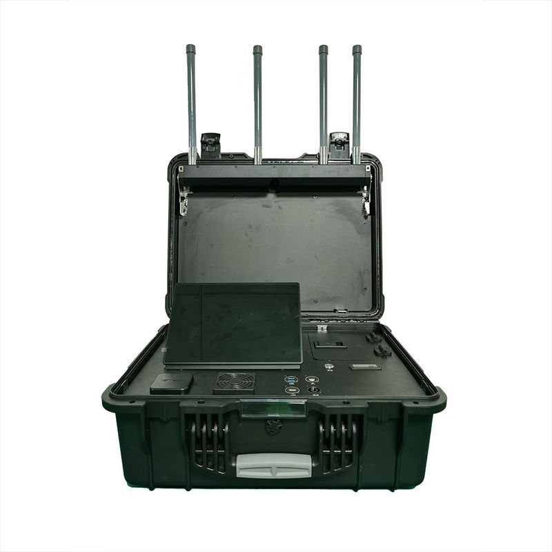 Handheld Suitcase Drone Signal Detector Positioning Jammer System 5.8G