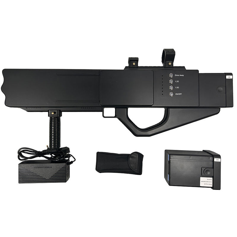 New 8-band UAV detection gun 2 km UAV counter equipment