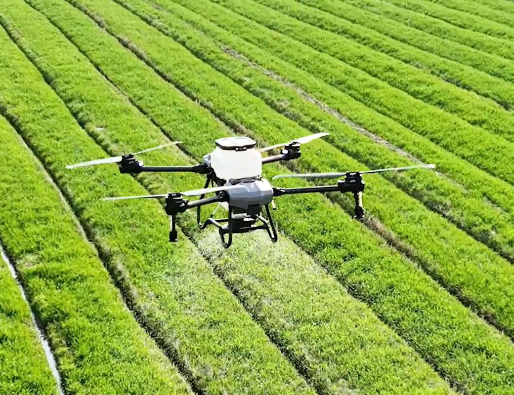 Advanced Ultrasonic Flowmeter Drone with Z-Shaped Folding Boom for Easy Transport
