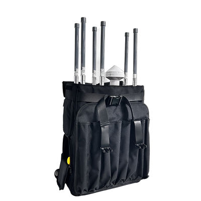 Draagbare FPV Drone Detector Jamming Backpack Equipment 10KM
