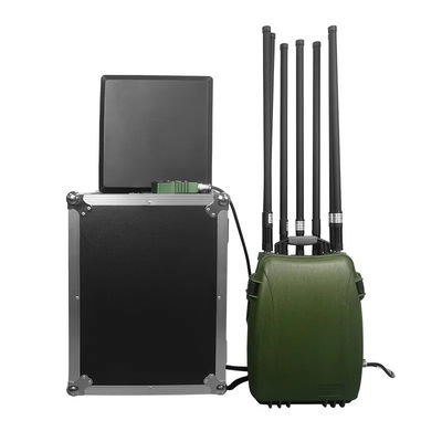 360 Grad 2 km Drohne Störgerät Rucksack Uav-Detektions-Verteidigungsgerät 1.2G 1.5G