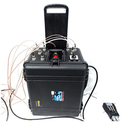 Veículo de alta potência Drone Radio Frequency Jammer Defesa de detecção de UAV