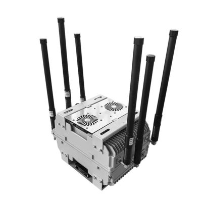800MHz sampai 5.8GHz Vechile 6 Band Jammer Anti FPV Drone Jammer