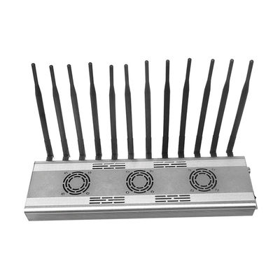 Năng lượng cao 60w Radius Radio Signal Jammers Wifi Cấm tín hiệu điện thoại di động