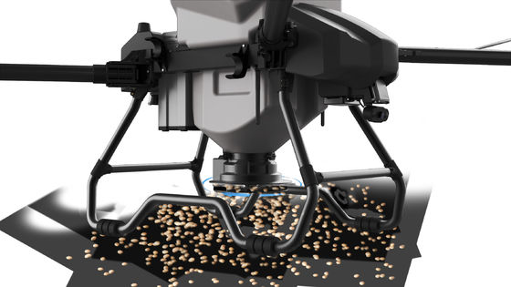 Bandeja de agitación dentada para dron FPV con control eléctrico de potencia, batería inteligente y aspas de fuerza, caudal de pulverización 12L/min