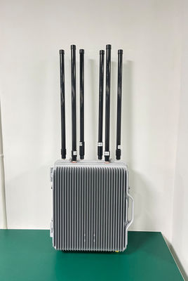Interfaccia dell'apparecchiatura di rilevamento del segnale anti-interferenza a copertura completa con design in stile armadio e connettore di alimentazione AC220V