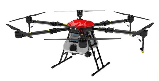 Drone de controlo de pragas agrícolas de seis eixos/drone de posicionamento GPS com carga rápida e evitação de obstáculos